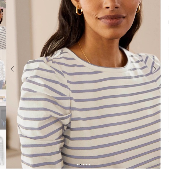 Boden Breton Long Sleeve Top - Picture 2 of 7